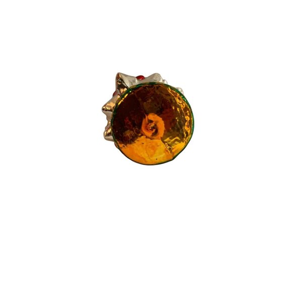 Christopher Radko 6” White Christmas Tree Ornament and Pendant Tree Drum Boxed - Picture 6 of 7